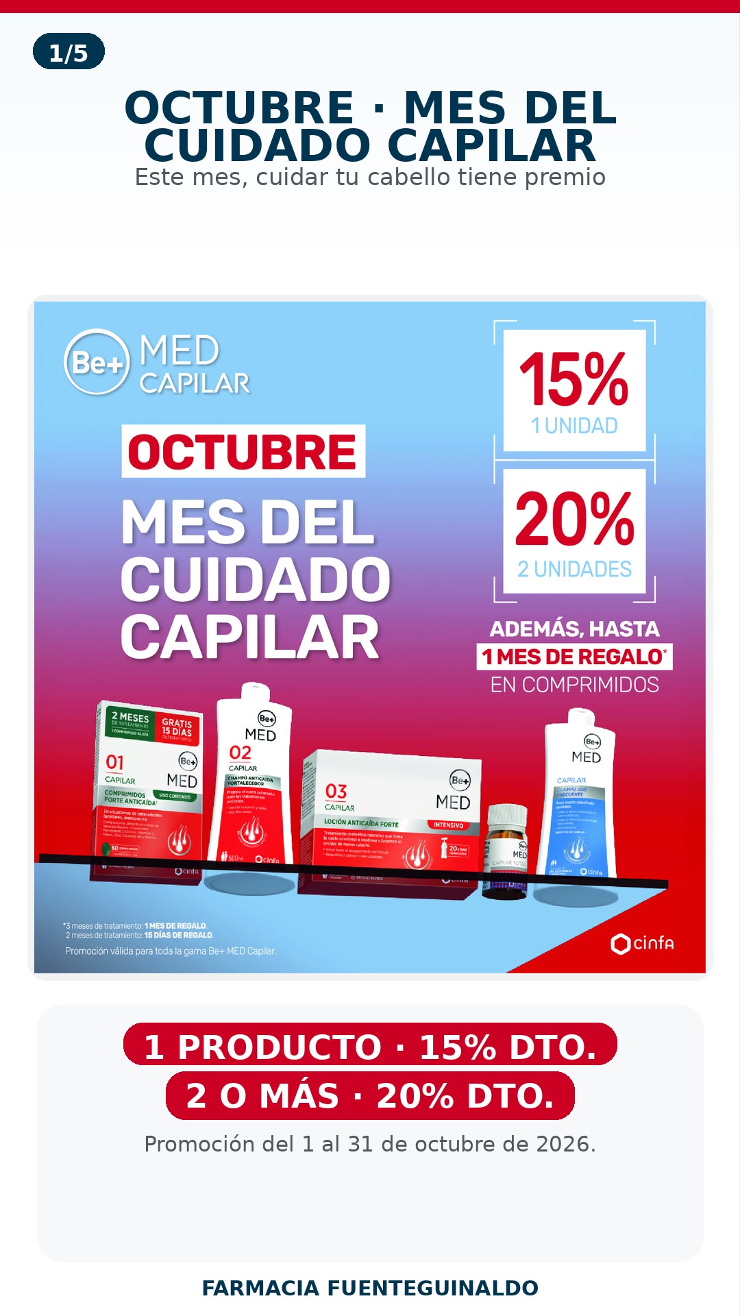 Octubre, mes del cuidado capilar