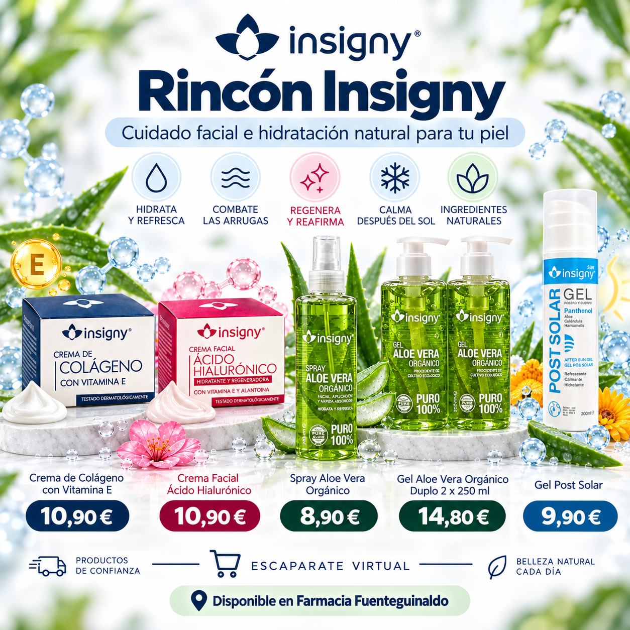 Rincón Insigny: cuidado facial e hidratación para tu piel